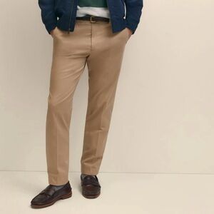 Brooks Brothers Fitzgerald Fit Men's Tan Pants 100% Cotton